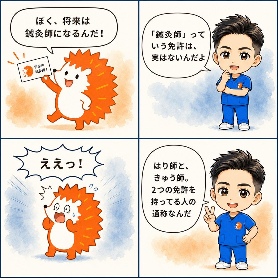 第1条｜「鍼灸師」という免許はない