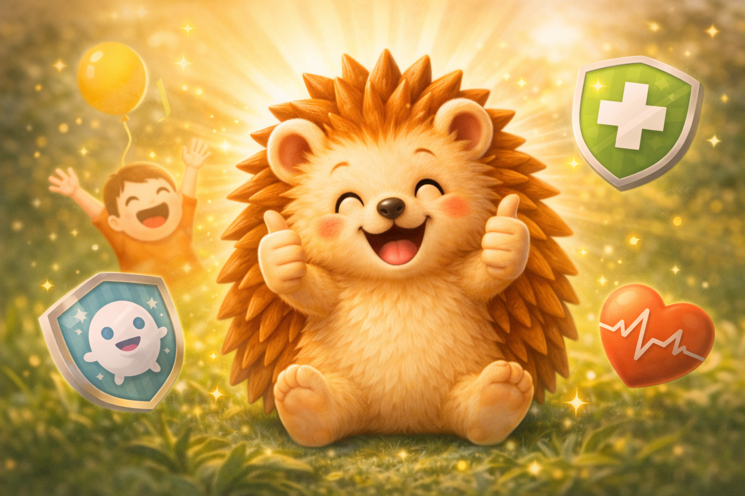 マスコットキャラクター ハリーちゃん（ハリネズミ）