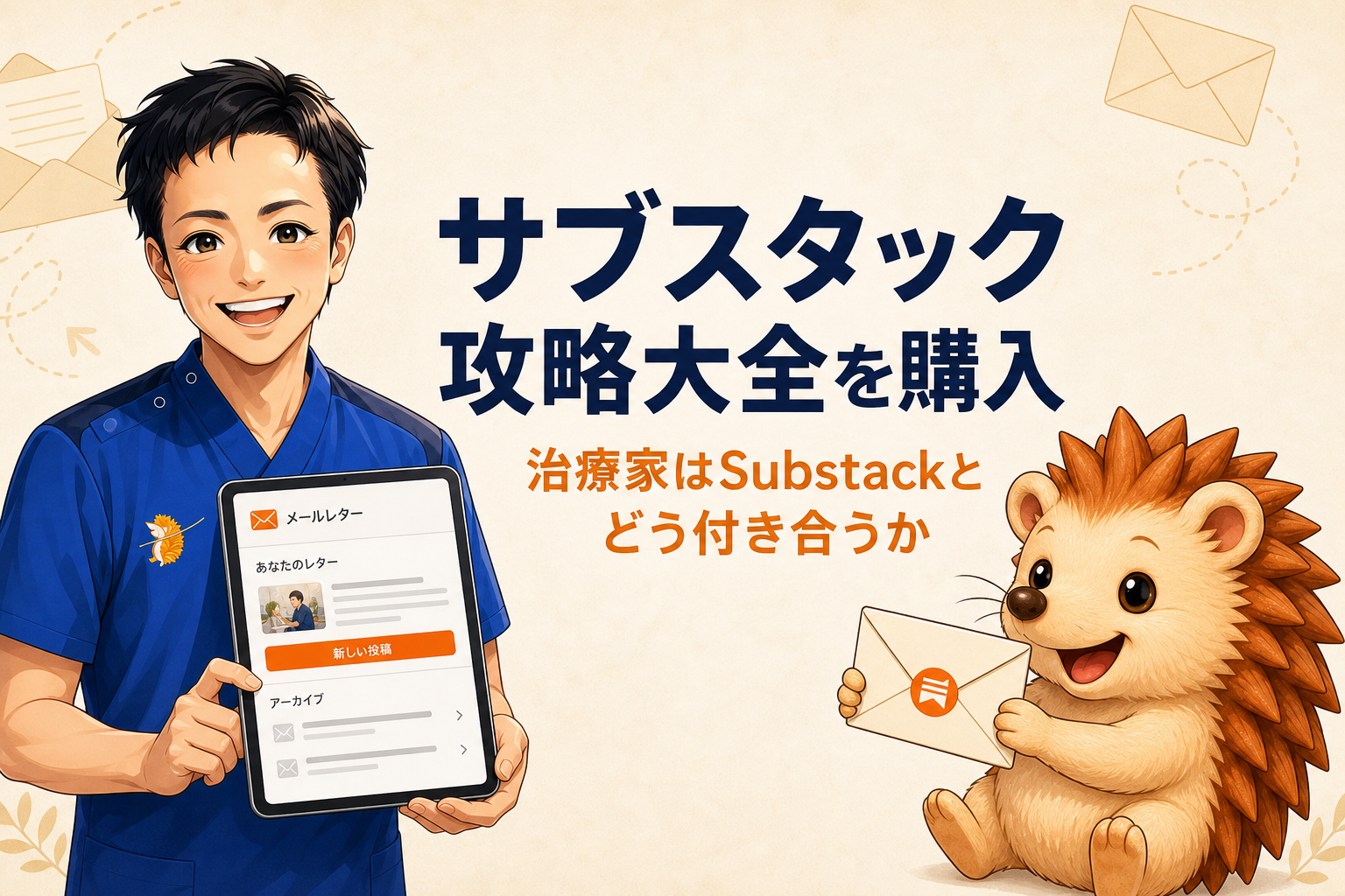 サブスタ攻略大全を購入しました｜治療家はSubstackとどう付き合うか
