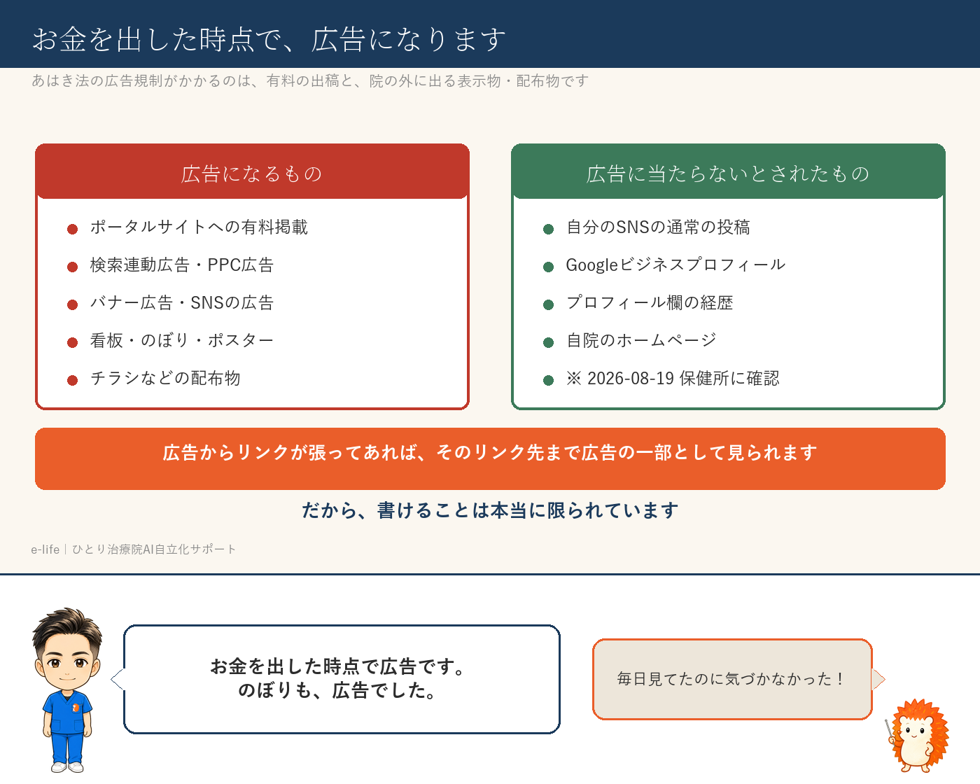 お金を出した時点で広告になる。ポータルサイト・検索連動・バナー・SNS広告・のぼり