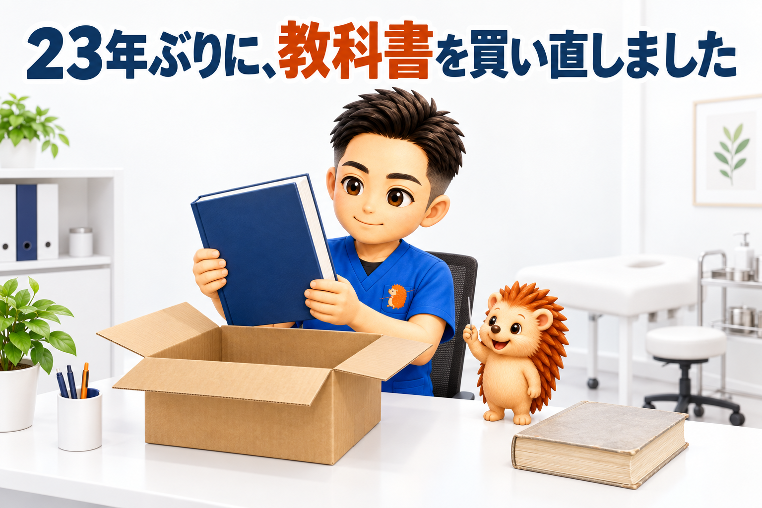 23年ぶりに、教科書を買い直しました