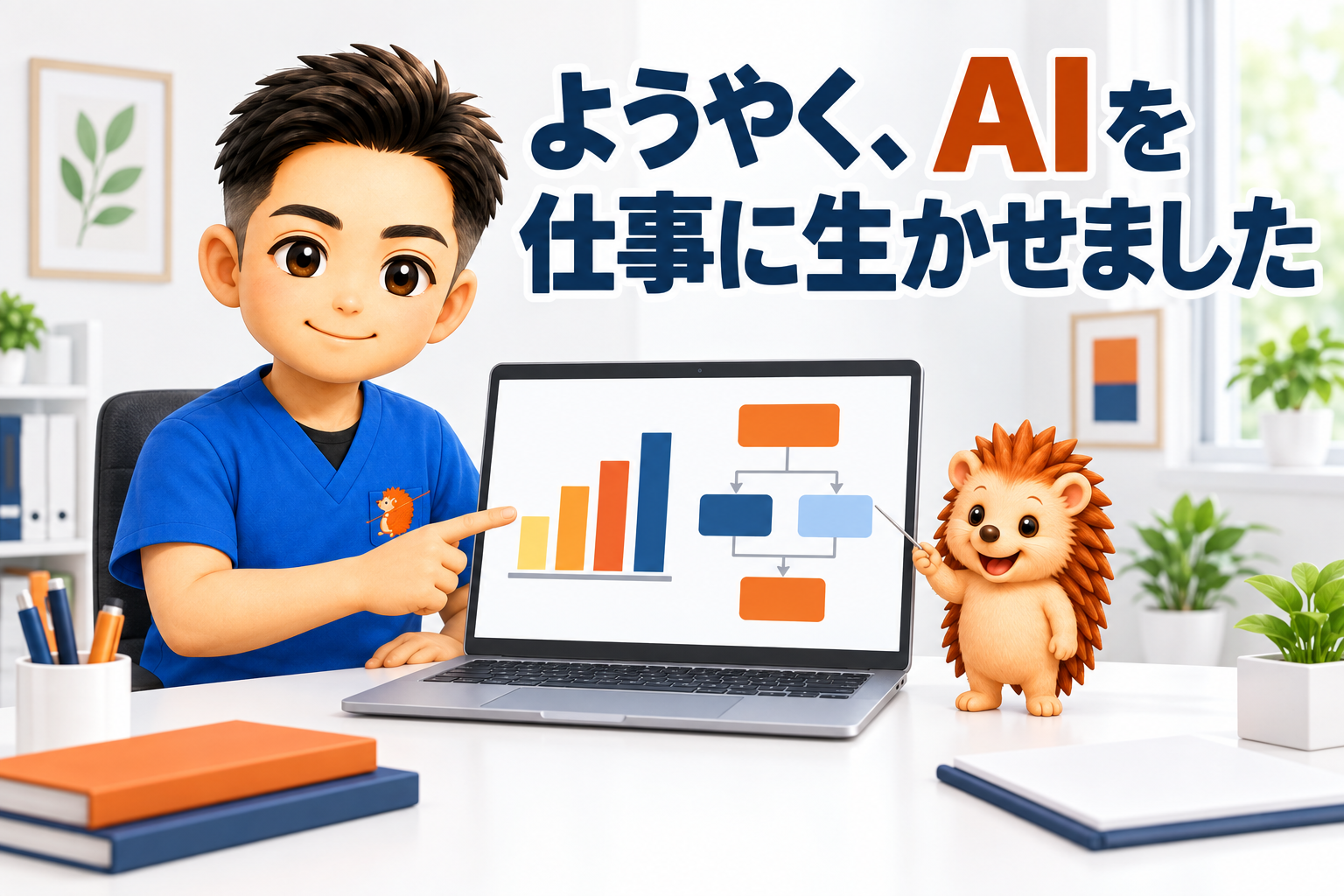ようやく、AIを仕事に生かせました