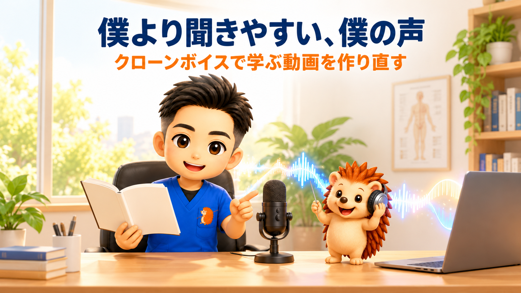 僕より聞きやすい、僕の声|クローンボイスで学ぶ動画を作り直す