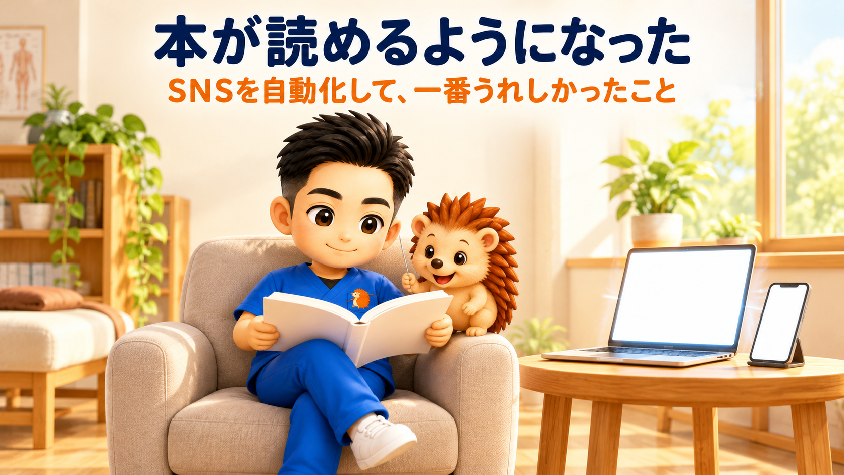 本が読めるようになった|SNSを自動化して、一番うれしかったこと